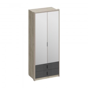 Шер ШК-2316 Шкаф 2-х дверный с зеркалами и ящиками